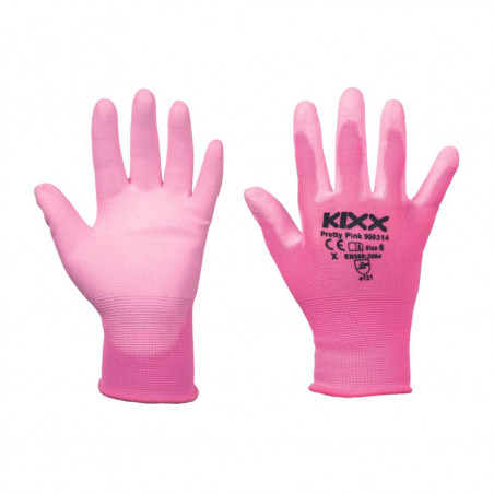 Manusi poliuretan PRETTY PINK, Cerva