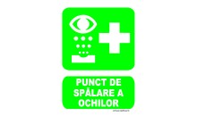 Indicator Punct de spalare a ochilor