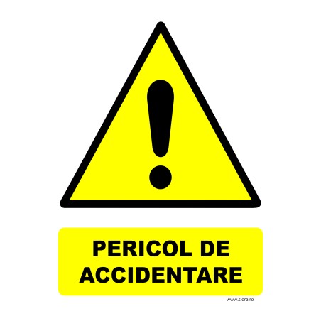 Indicator Pericol de accidentare