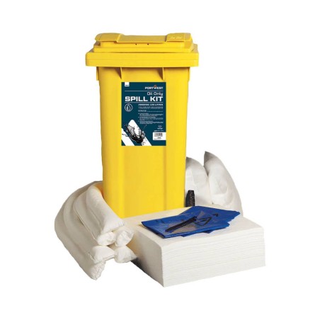 Set paduri absorbante pentru ulei 120l, 60 buc/set, Portwest