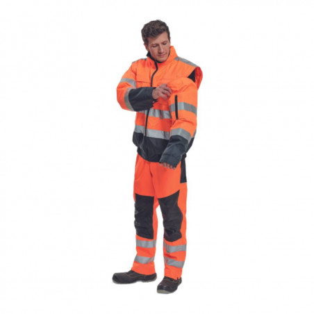 Jacheta de lucru CLOVELLY HV, Cerva, Maneci detasabile