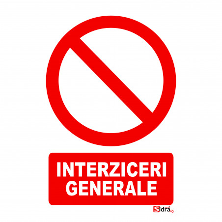 Indicator Interziceri generale
