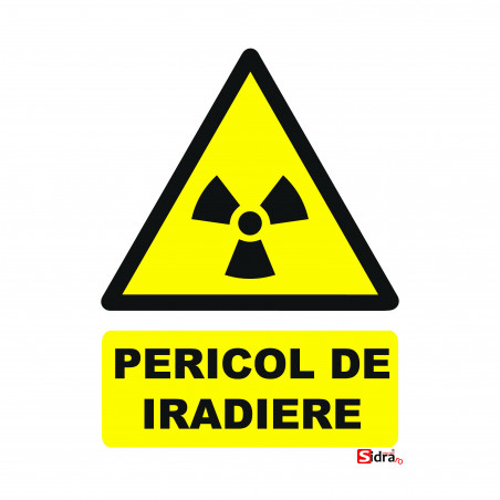 Indicator Pericol de iradiere