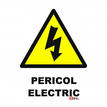 Indicator Pericol electric