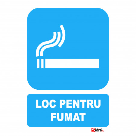 Indicator Loc pentru fumat