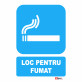 Indicator Loc pentru fumat