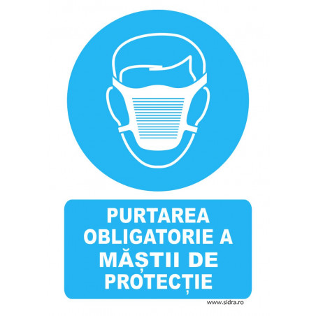 Indicator Purtarea obligatoire a mastii de protectie