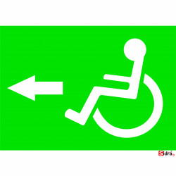 Indicator Evacuare persoane cu dizabilitati