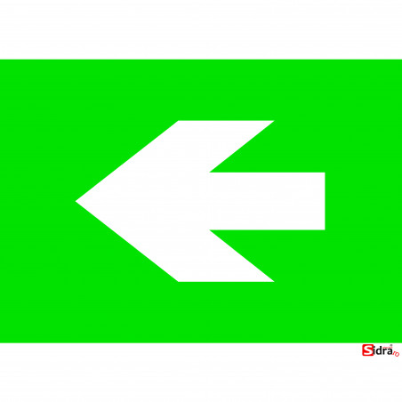 Indicator Directie de evacuare (sageata)