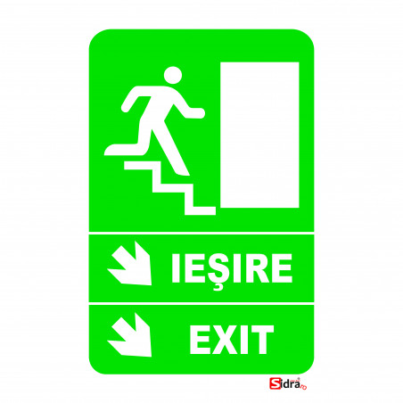 Indicator Iesire pe scari dreapta