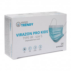 Masca de protectie HYGOTRENDY VIRAZON PRO KIDS 25pc, Cerva