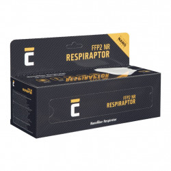 Semimasca de protectie RespiRaptor FFP2 25pc, Cerva