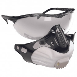 Semimasca de protectie FILTERSPEC FFP2, Cerva, cu ochelari