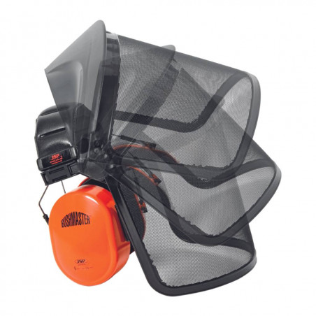 Casti protectie fonica JSP BUSHMASTER, Cerva, cu vizor