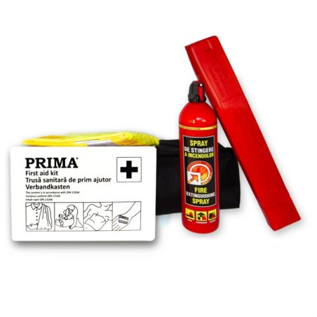 Pachet legislativ Auto obligatoriu cu Trusa de Prim Ajutor PRIMA