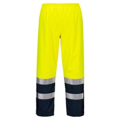 Pantaloni de ploaie ignifugi Bizflame Light Arc HV, Portwest