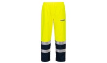 Pantaloni de ploaie ignifugi Bizflame Light Arc HV, Portwest