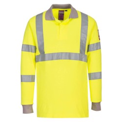 Bluza polo ignifuga si antistatica HV, Portwest