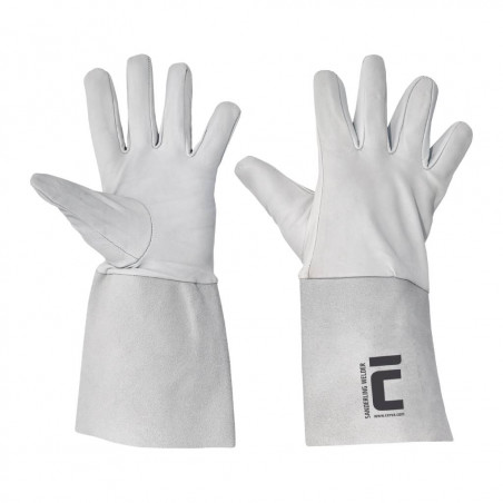 Manusi piele SANDERLING WELDER, Cerva