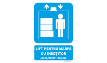 Indicator Lift pentru marfa cu insotitor