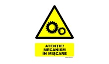 Indicator Atentie mecanism in miscare