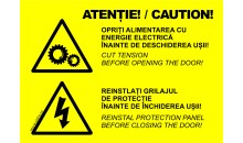 Indicator Opriti alimentarea cu energie electrica
