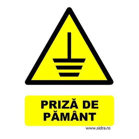 Indicator Priza de pamant, 50x70 mm