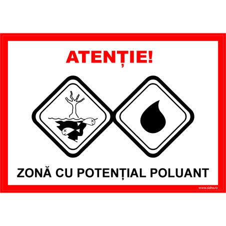 Indicator Zona cu potential poluant
