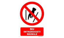 Indicator Nu introduceti mainile