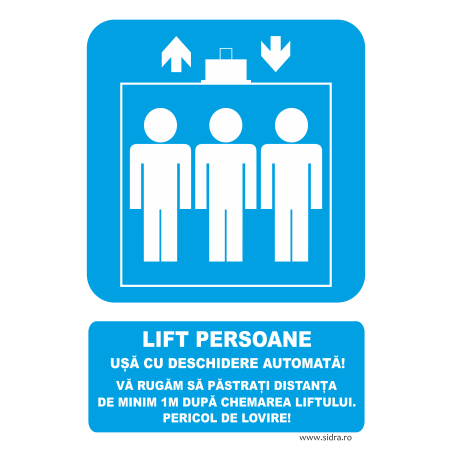 Indicator Lift persoane