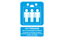 Indicator Lift persoane